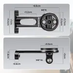 ROCKBROS Aluminum Bicycle Computer Mount For IGPSPORT Garmin Wahoo Magene Lightweight Bike Light Holder FK305