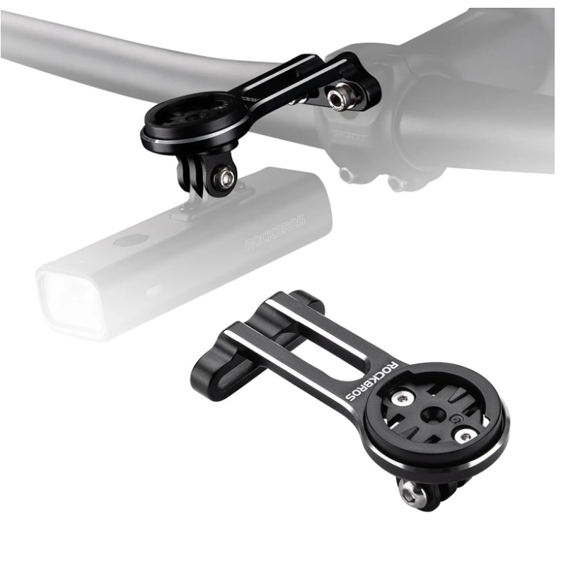ROCKBROS Aluminum Bicycle Computer Mount For IGPSPORT Garmin Wahoo Magene Lightweight Bike Light Holder FK305