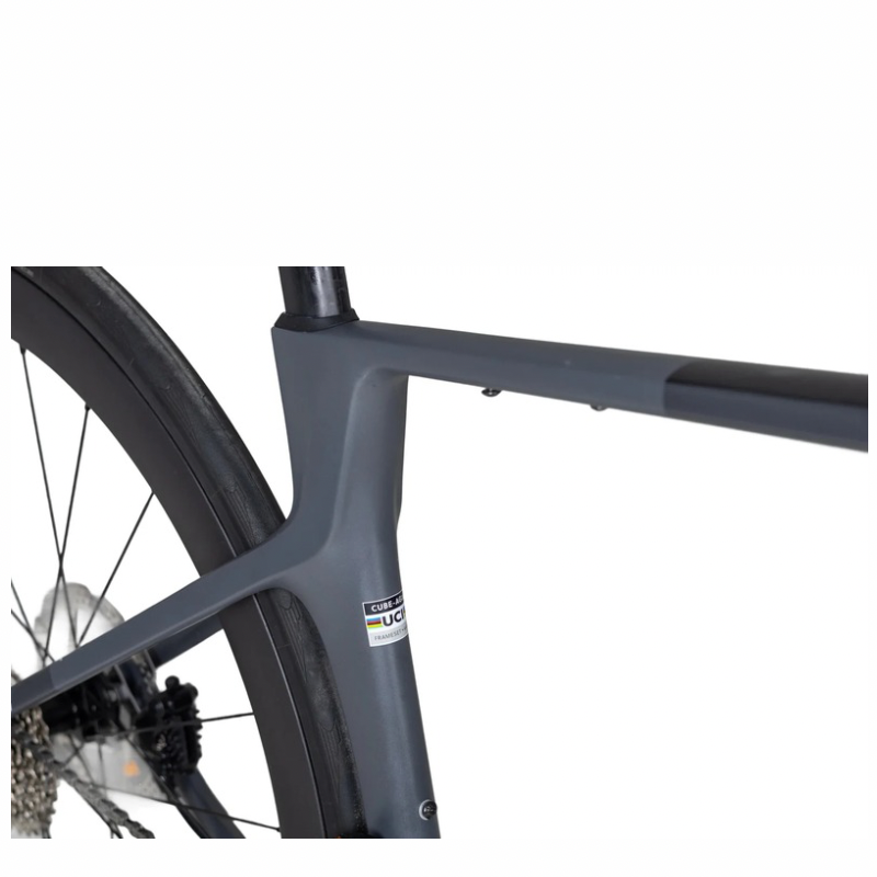 CUBE AGREE C:62 105 Di2 grey ‘n’ black with Carbon Wheelset