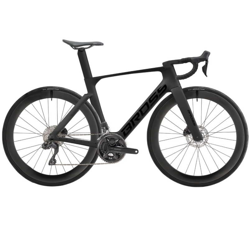Bross Zenith 6I 105 Di2 Carbon Road Bike with Carbon Wheelset
